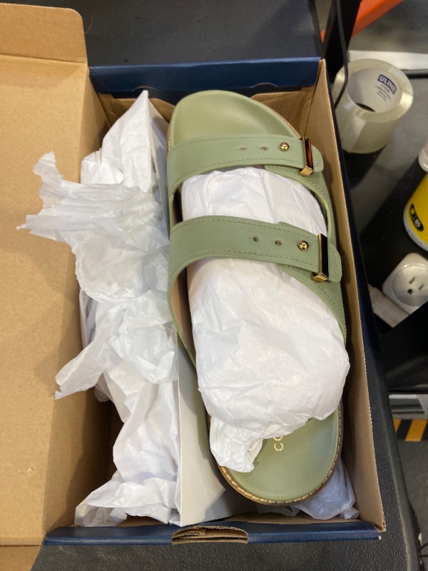 Photo 1 of Women's Marisol Footbed Sandals in Green size 11