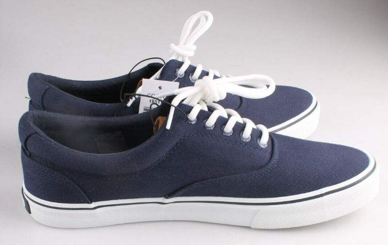 Photo 1 of Izod Men's Canvas RANGLEY Lace up Shoes in NAVY size 8.5