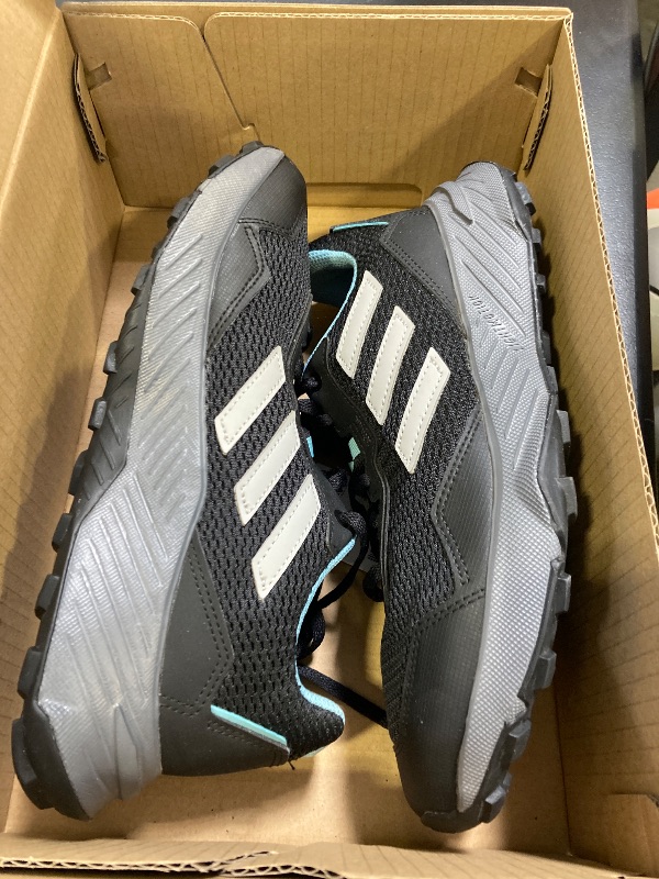Photo 1 of adidas Women's Pedivista Trail Running Shoes Sneaker, Black/Grey/Mint Ton, 8