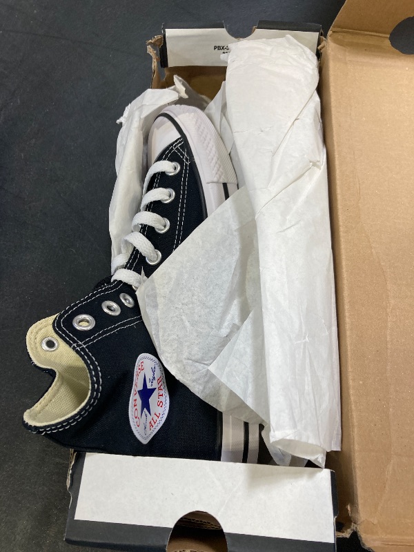 Photo 1 of Converse Chuck Taylor All Star High Top Sneaker, Black (White Sole), Size m8/w10