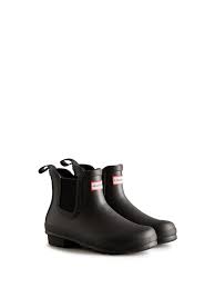 Photo 1 of Hunter Women's Original Insulated Chelsea Boots Black size us 8 