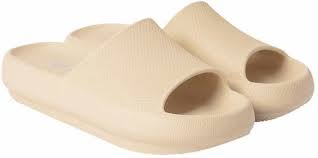 Photo 1 of 32 DEGREES Women's Cloud Slide | Slip-On | Waterproof | Pillow-Like Comfort | Lightweight, Tan, Large