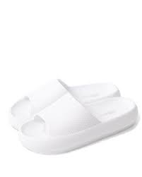 Photo 1 of 32 DEGREES Women's Cloud Slide | Slip-On | Waterproof | Pillow-Like Comfort | Lightweight, white , x- Large