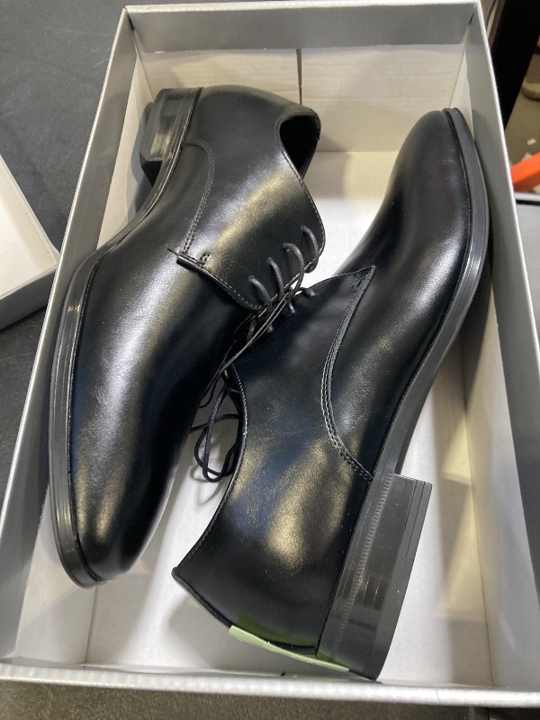 Photo 1 of Men's Perry Ellis Portfolio Size 12 Dress Shoes Black Wingtip Oxford size 10