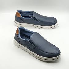 Photo 1 of IZOD Men's Barlow Casual Slip On Memory Foam Shoes Navy Size 8M