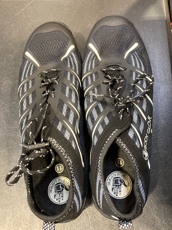 Photo 1 of Body Glove Dynamo Rapid Mens Water Shoes(Water Sports, Beach, Outdoor Sneaker, Swimming, River, Hiking, & Kayaking Shoes) Hydro Sport Black and Charcoal Water Shoes size 11