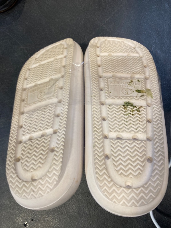 Photo 1 of 32 DEGREES Women's Cloud Slide | Slip-On | Waterproof | Pillow-Like Comfort | Lightweight, Tan, SMALL 