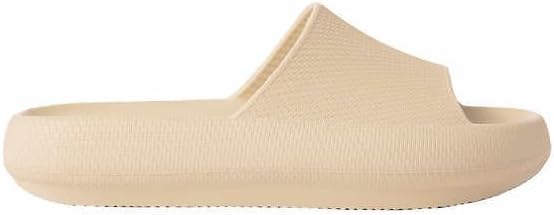 Photo 1 of 32 DEGREES Women's Cloud Slide | Slip-On | Waterproof | Pillow-Like Comfort | Lightweight, Tan, SMALL