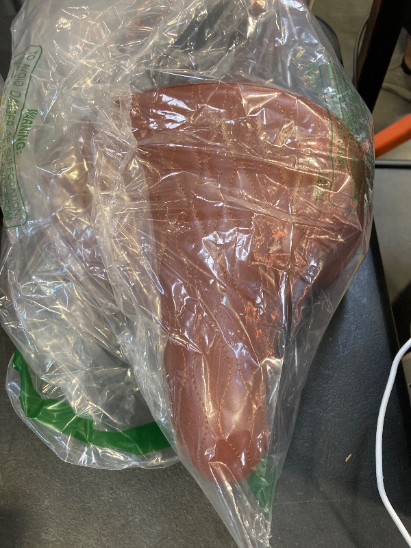 Photo 1 of Bicycle Seat - Fito Oversize 10.5" x 9.5" Synthetic Leather Retro Beach Cruiser Comfort Bike Saddle (GW-Brown)