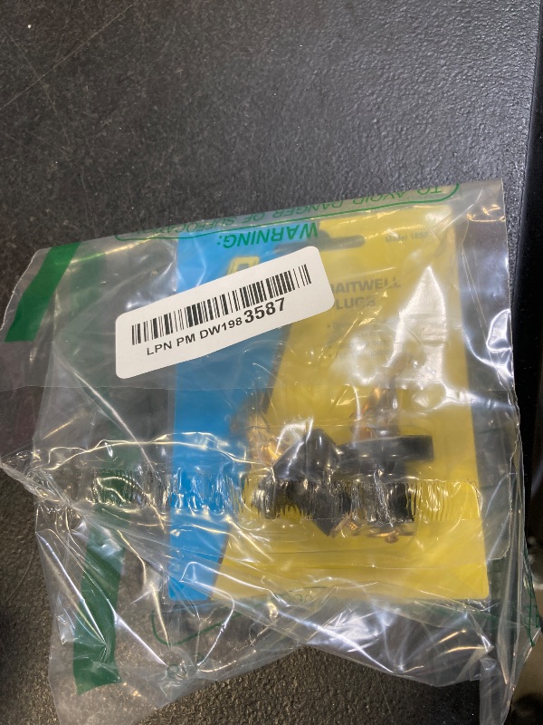Photo 1 of Seachoice Deck and Baitwell Plug, 1/2 in. Brass, 2 Count (Pack of 1)