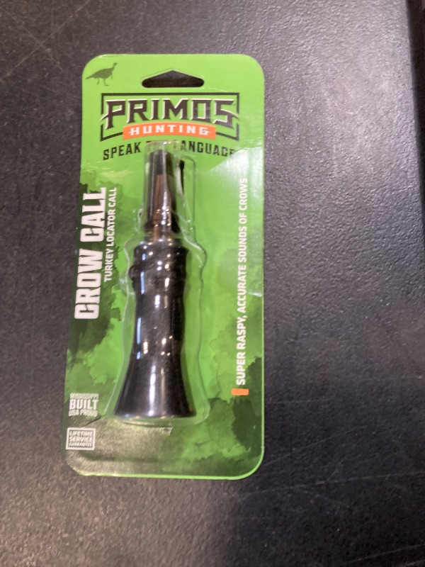 Photo 1 of Primos Hunting Crow Call, Authentic Turkey Hunting Crow Game Call for Decoying