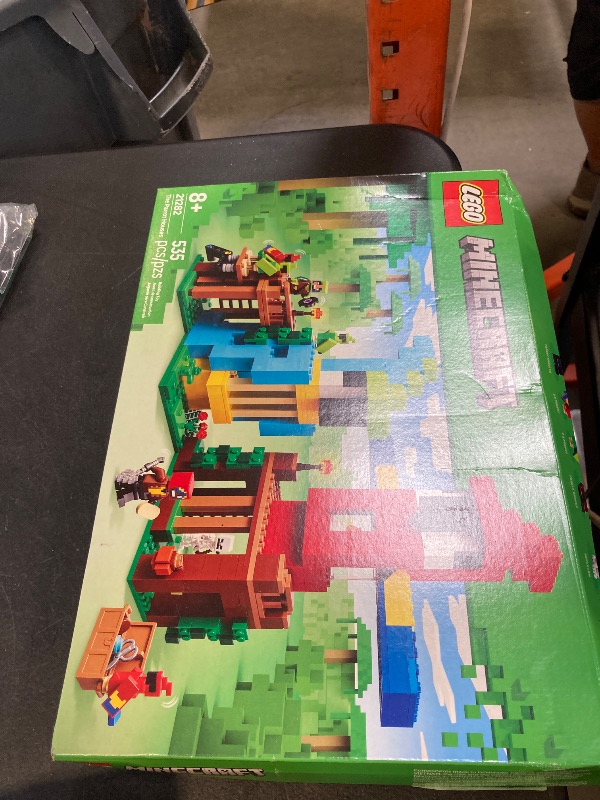 Photo 1 of LEGO Minecraft The Parrot Houses Building Toy for Boys and Girls 8+ - Minecraft Video Game Kids Toy - Includes Jungle Ranger and Parrot Handler Minifigures and Accessories - 21282