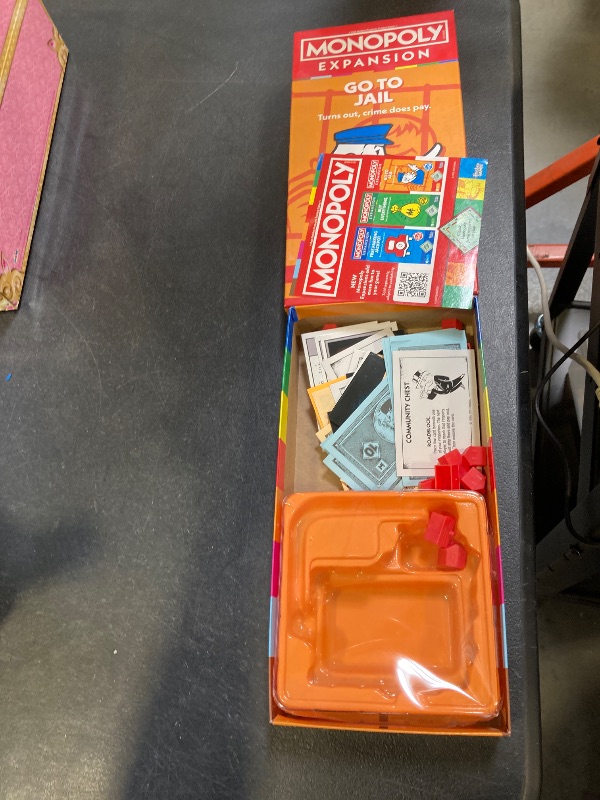 Photo 1 of Monopoly Go to Jail Expansion | Add More Fun to Classic Monopoly Game and Play Faster | Ages 8+ | 2-6 Players | 40 Mins. | Family Board Games
