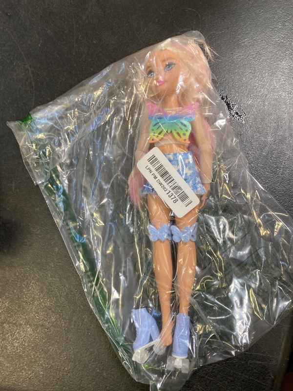 Photo 1 of Barbie Dream Besties Doll and Accessories, Barbie "Malibu” Posable Roller Skating Fashion Doll with Blonde Hair, 9 Makeup Themed Pieces