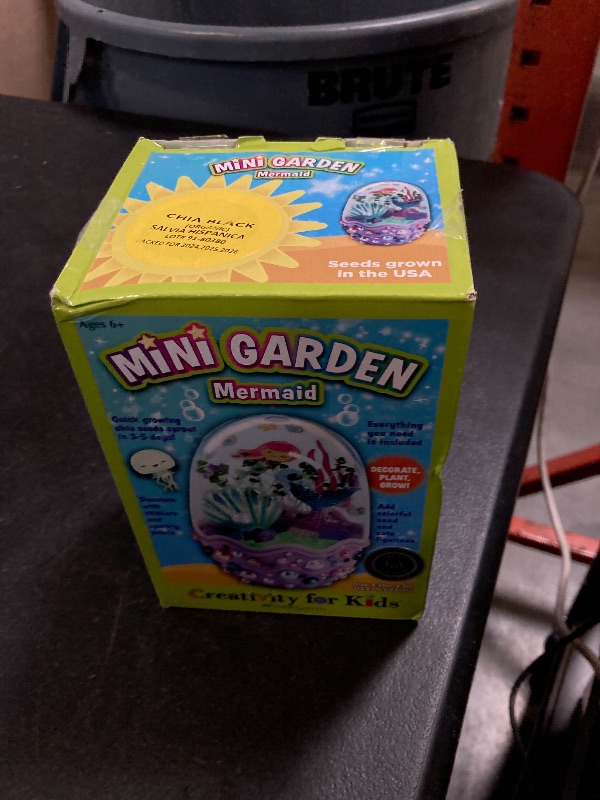 Photo 1 of Creativity for Kids Mini Garden: Mermaid Terrarium Kit - Mermaid Gifts for Girls, Crafts for Kids & Toys Ages 6-8+, Stocking Stuffers