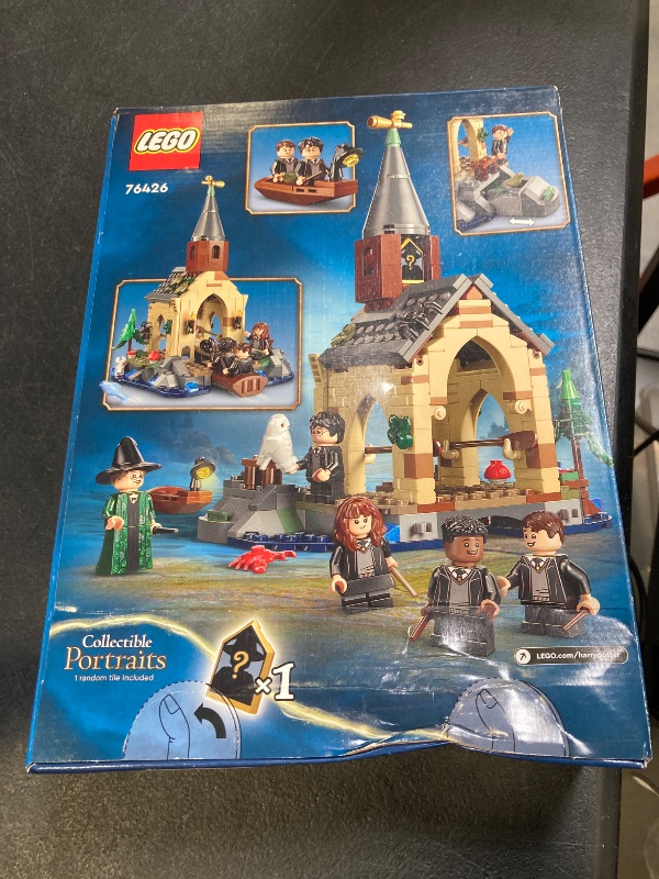 Photo 1 of LEGO Harry Potter Hogwarts Boat House Building Toys - Harry Potter Toys for Kids, Girls & Boys, Age 8+ - Birthday Gift with 5 Minifigures - 76426