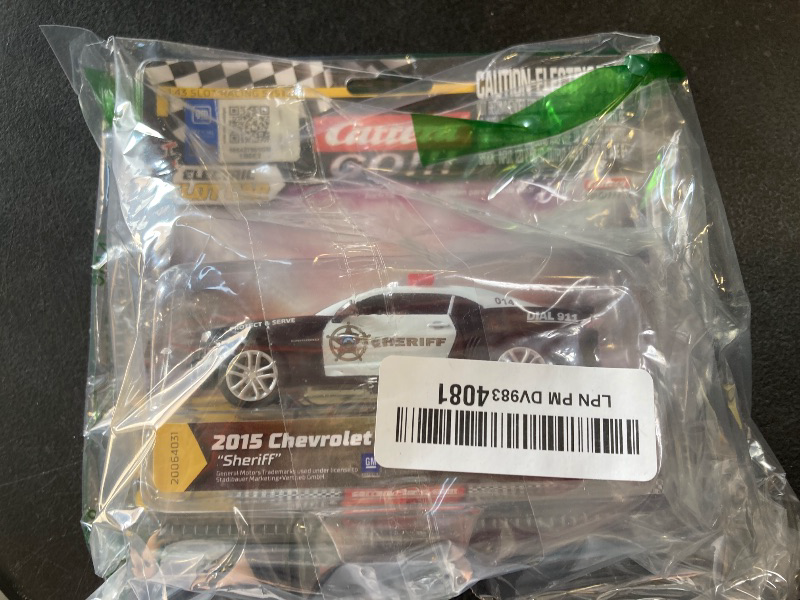 Photo 1 of Carrera GO 64031 Chevrolet Camarao ZL1 Sherrif Slot Car Racing Vehicle