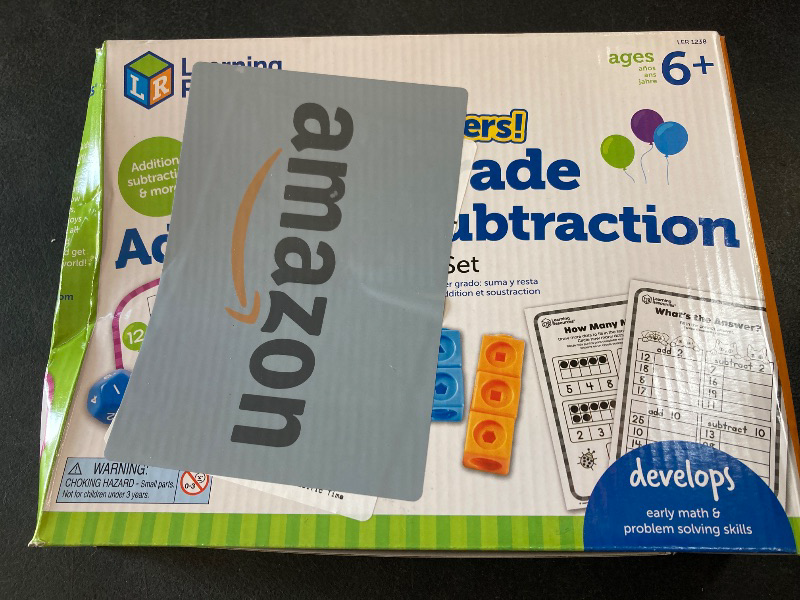 Photo 1 of Skill Builders! 1st Grade Addition & Subtraction, Homeschool Curriculum, First Grade Learning Games, First Grade Learning Materials, Back to School, 109 Pieces, Age 6+