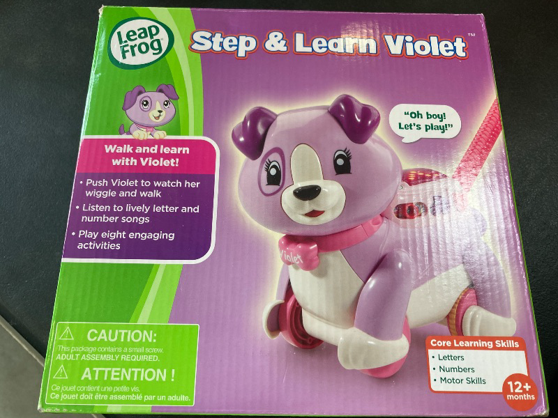 Photo 1 of LeapFrog Step and Learn Violet