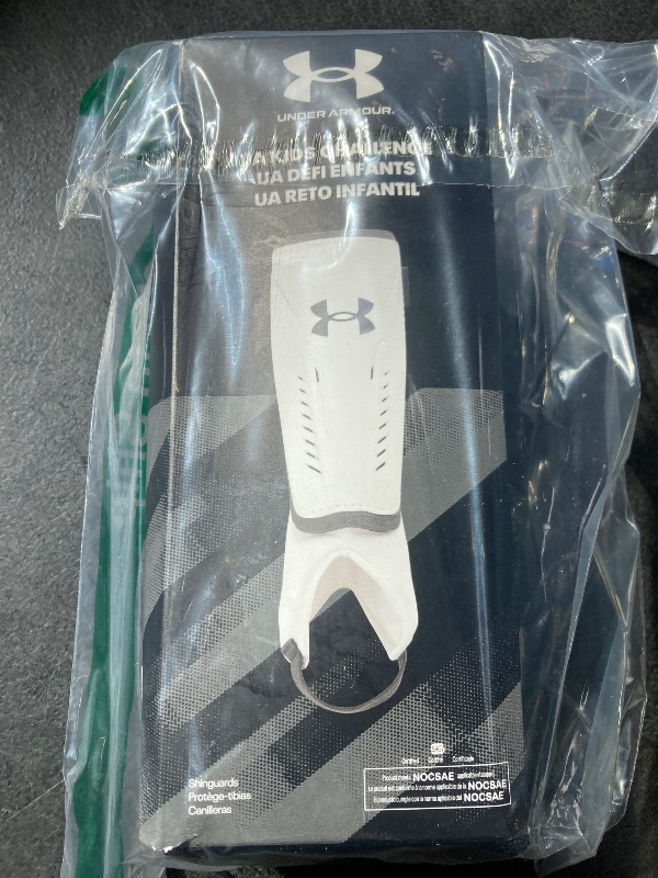 Photo 1 of UA Challenge Shin Guard YTH White/Black L