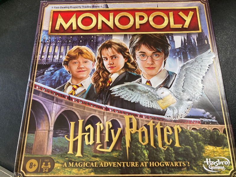 Photo 1 of Monopoly Harry Potter Edition Board Game | A Magical Adventure at Hogwarts | Ages 8 and Up | 2 to 6 Players | Family Games | Gifts for Kids and Adults
