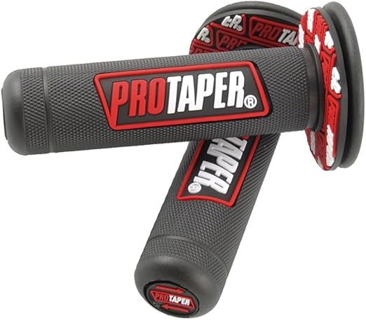Photo 1 of 7/8" Motorcross Handle Grips Dirt Bike 22mm 24mm Truster Grips Motorcycle Ergonomic Bar End Non Slip Grip Gel Gep Scooter Cruiser Racing Mountain