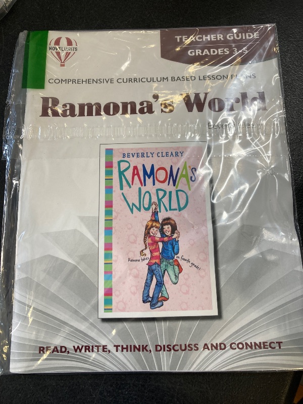 Photo 1 of Ramona's World - Teacher Guide by Novel Units