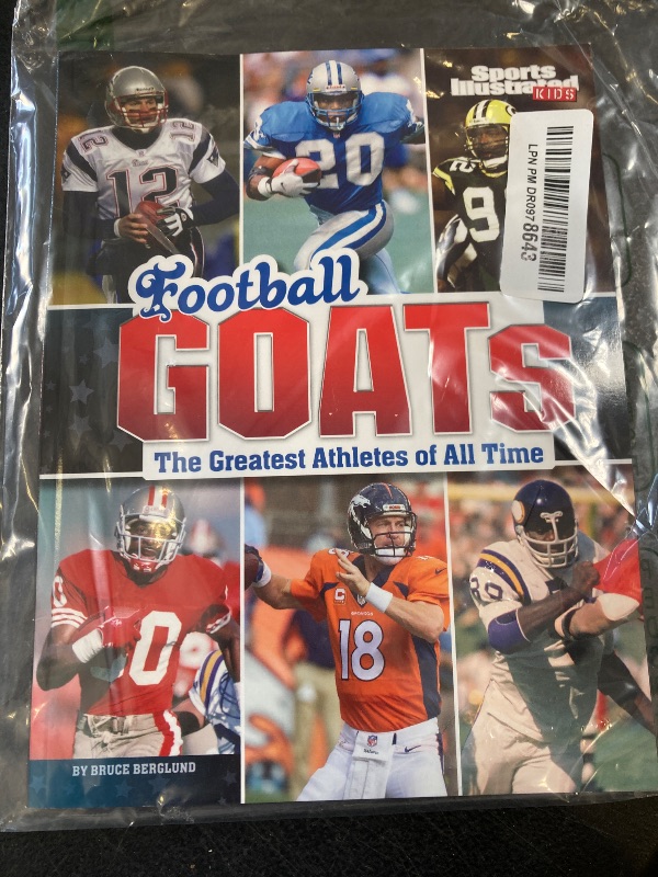 Photo 1 of Football GOATs: The Greatest Athletes of All Time (Sports Illustrated Kids: GOATs)