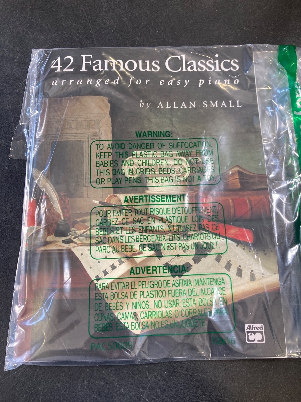 Photo 1 of 42 Famous Classics Arranged for Easy Piano