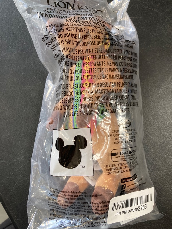Photo 1 of Just Play Disney The Lion King 30th Anniversary Timon Small Plush Stuffed Animal, Meerkat, Kids Toys for Ages 2 Up
