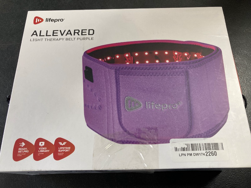 Photo 1 of Lifepro Red Light Therapy Belt - 660nm & 850nm Near Infrared & Red Light Therapy for Body, Relaxing Muscle, Inflammation, Improve Circulation