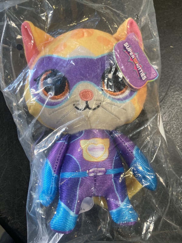 Photo 1 of Just Play Disney Junior Super Kitties 7-inch Small Plush Stuffed Animal, Sparks, Kitten, Kids Toys for Ages 2 Up