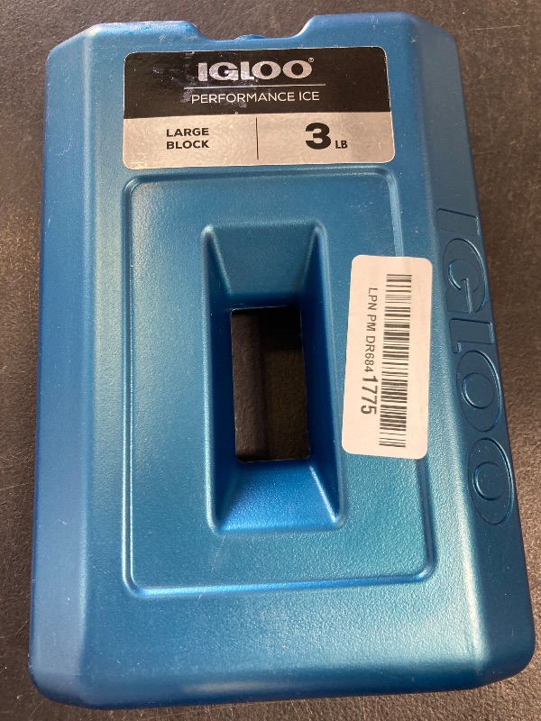 Photo 1 of Igloo Performance Ice Blocks, Reusable Ice Packs for Coolers, Long Lasting Cold Freezer Packs, Cold Packs for Coolers, Camping, Fishing, Road Trips