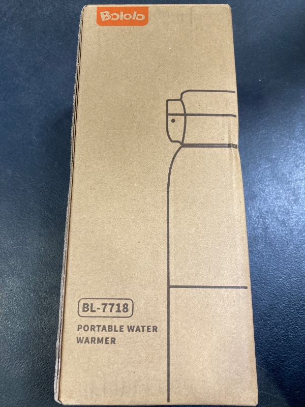 Photo 1 of BOLOLO Portable Bottle Warmer for Travel, Super Fast Charging, Instant Breastmilk, Formula, Water, Milk Warmer with 10 Ounces Big Capacity, Baby Flask for Vehicle, Car, Airplane Journey