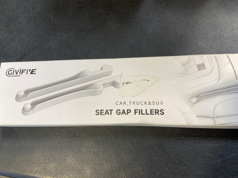 Photo 1 of Car Seat Gap Filler Set of 2, Soft Foam Multifunctional Seat Side Gap Filler with Organizer & Hook Function, 3in1 Gap Stopper Universal Fit Car SUV Truck Fill The Gap Between Seat & Console