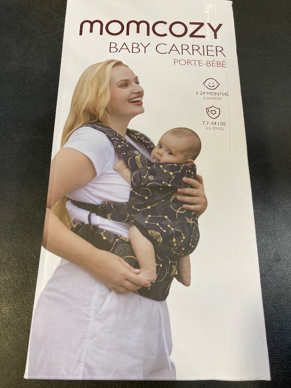 Photo 1 of Momcozy Baby Carrier - Ergonomic, Cozy and Lightweight Carrier for 7-44lbs, Effortless to Put On, Ideal for Hands-Free Parenting, Enhanced Lumbar Support, Pure hug for Infant to Toddler, Khaki