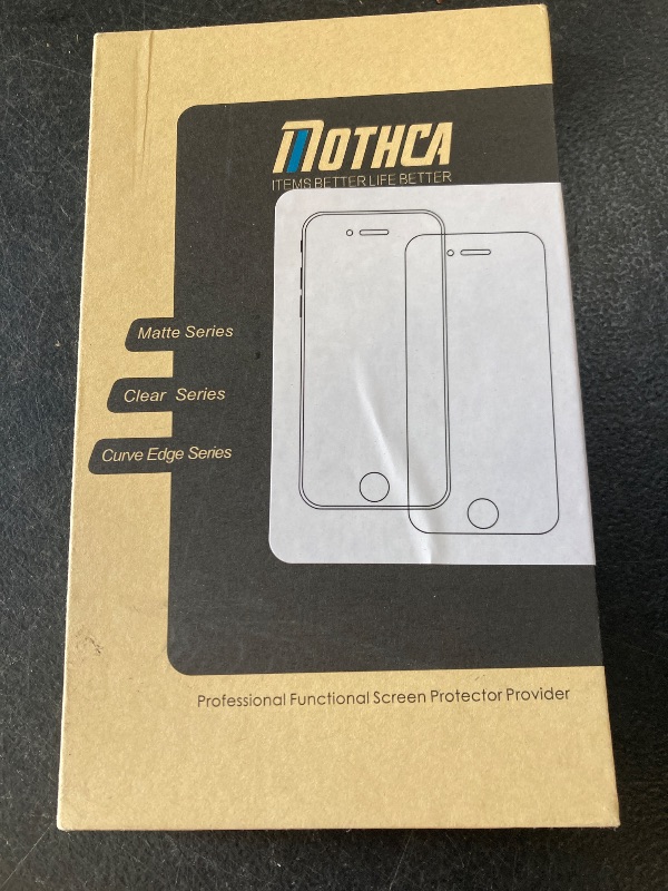 Photo 1 of Mothca Matte Glass Screen Protector for iPhone 16 Pro Max (6.9 inch) Anti-Glare & Anti-Fingerprint Tempered Glass Clear Film, [Easy Installation Frame] Case Friendly, Bubble Free - Smooth as Silk