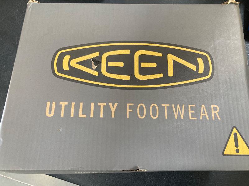 Photo 1 of KEEN Utility Men's Vista Energy XT Low Height Composite Toe Industrial Work Sneakers, Black/Raven, 11.5