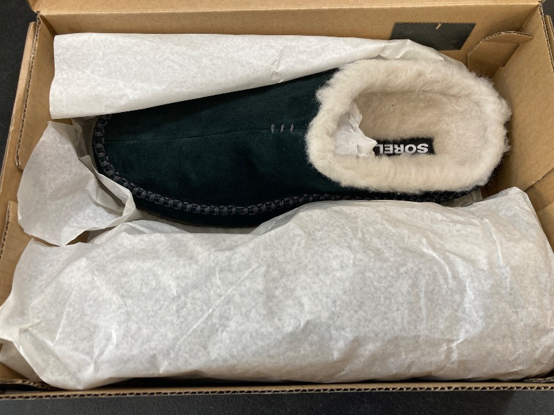 Photo 1 of SOREL Men's Falcon Ridge ll Slipper - Black, Dark Stone - Size  8