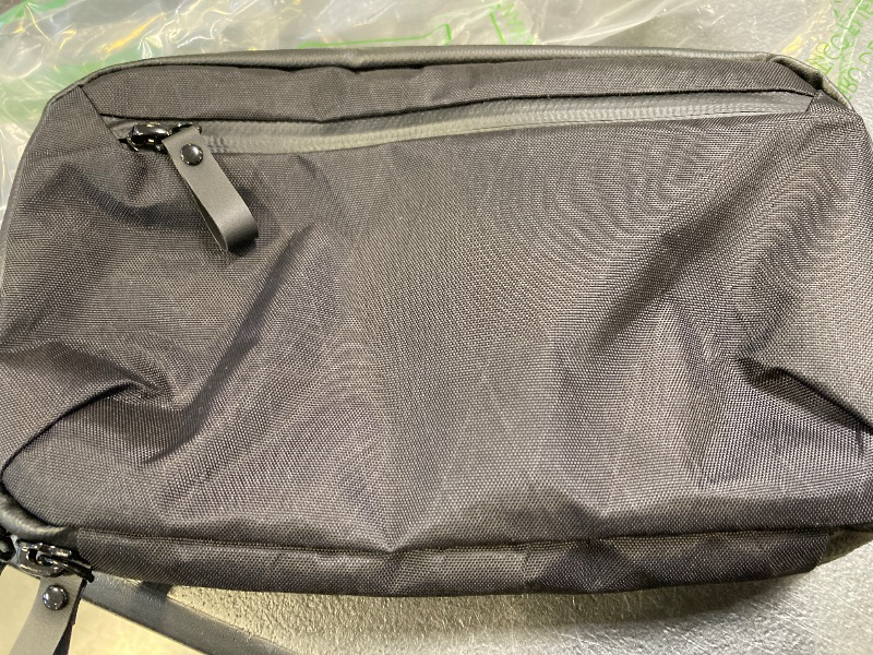 Photo 1 of ALPAKA Tech Case Mini - Small Travel Organizer Pouch with Weatherproof Fabric, YKK Zippers, Adjustable Shoulder Strap for Electronics, Cables, Cell Phone Pouch for EDC