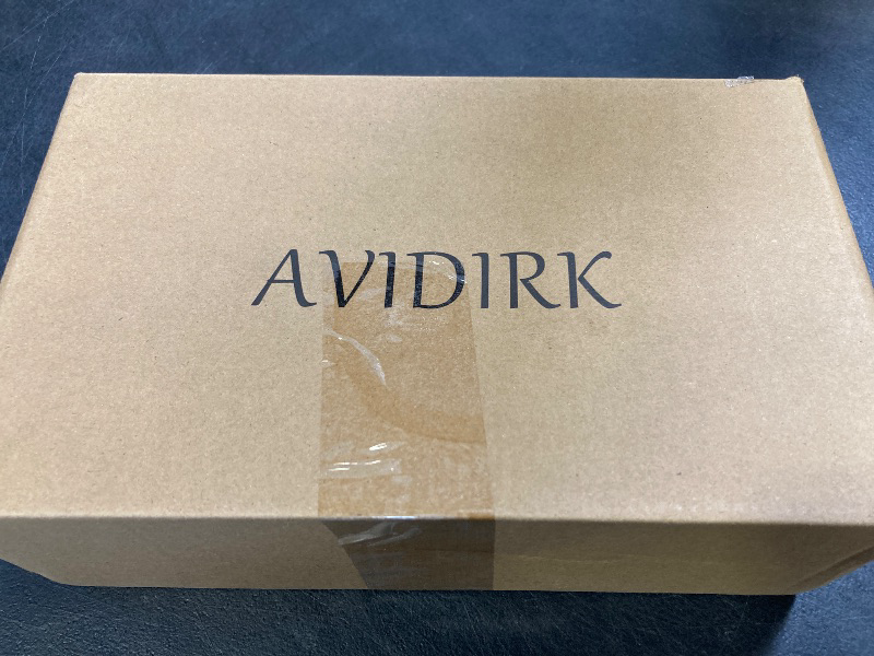 Photo 1 of Avidirk Women's Square Open Toe Heeled Sandals Two Strap Mules Slip On Block Chunky Mid Heels Sandals - size 9 