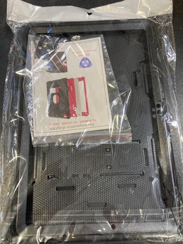 Photo 1 of Azzsy Case for Samsung Galaxy Tab A9+/A9 Plus 11” 2024 Model (SM-X210/X216/X218), Heavy Duty Shockproof Rugged High Impact Protective Case, Black
