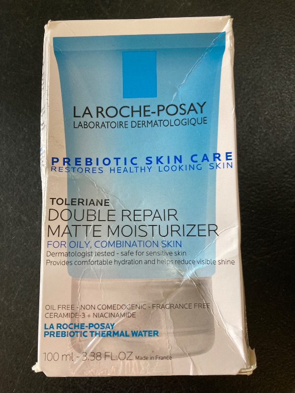 Photo 1 of La Roche-Posay Toleriane Double Repair Matte Face Moisturizer, Daily Moisturizer For Oily Skin With Ceramide And Niacinamide For All Skin Tones, Oil Free, Non-Comedogenic