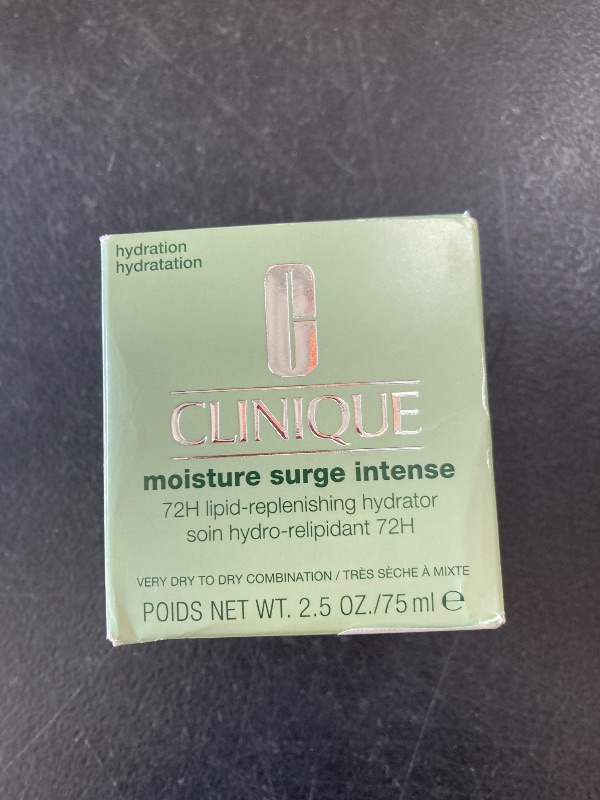 Photo 1 of Clinique Moisture Surge Intense 72H Lipid-Replenishing Hydrator Face Moisturizer With Aloe Water + Cica | Hydrating + Moisturizing, 2.5 Fl Oz
