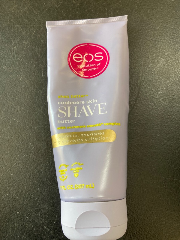 Photo 1 of eos Cashmere Skin Collection Shave Butter- Vanilla Cashmere Scented, Non-Foaming eos Shaving Cream, 7 fl oz