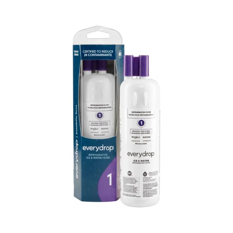 Photo 1 of Everydrop by Whirlpool Ice and Water Refrigerator Filter 1, EDR1RXD1, Single-Pack