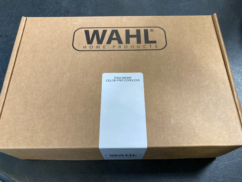 Photo 1 of Wahl Color Pro Cordless Rechargeable Hair Clipper & Trimmer – Easy Color-Coded Guide Combs - for Men, Women, & Children – Model 9649P