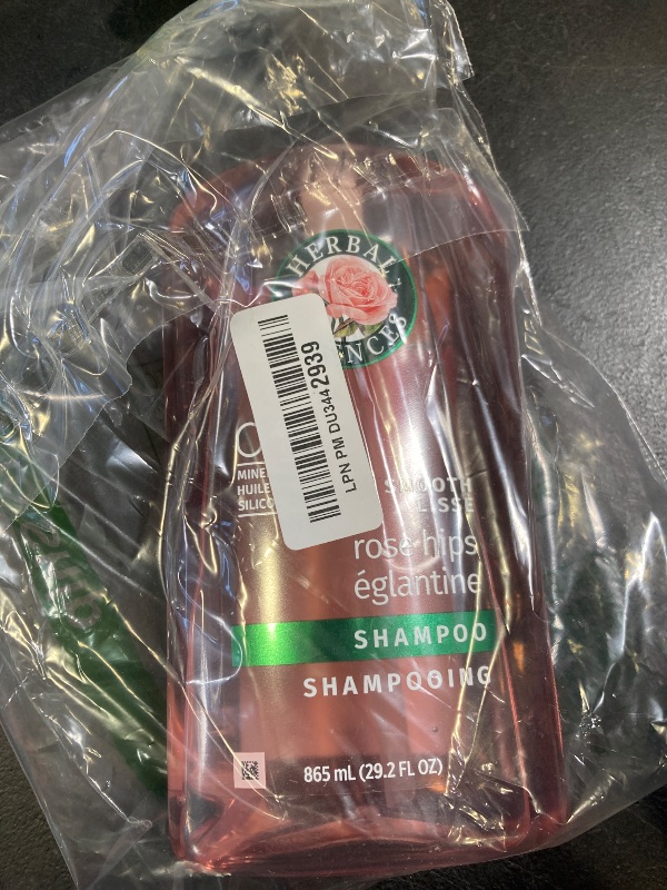 Photo 1 of Herbal Essences Rose Hips Shampoo - Smooth, Shiny Hair with Vitamin E & Jojoba, Safe for Color Treated Hair, Floral Scent, Cruelty-Free, Dermatologist-Tested, 29.2 Fl Oz