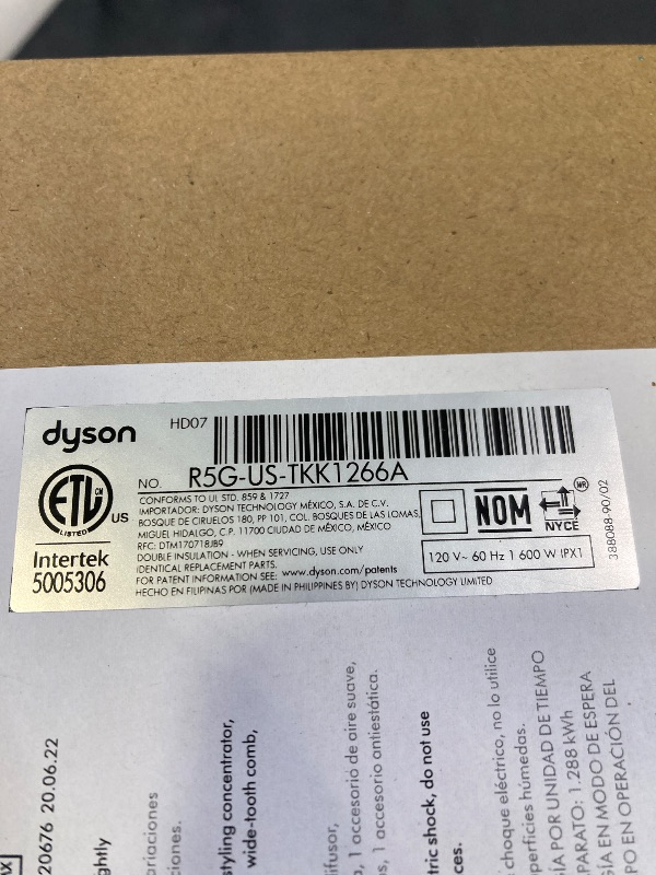 Photo 1 of Dyson Supersonic™ Hair Dryer, Nickel/Copper