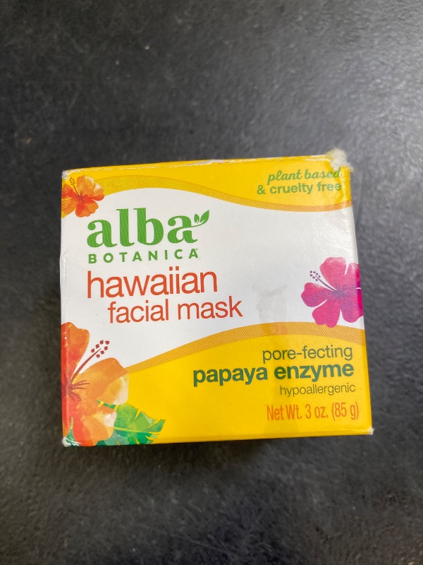 Photo 1 of Alba Botanical Facial Mask Papaya Enzyme, 3 Ounce 